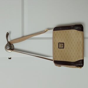 Beige Satchel Shoulder Bag